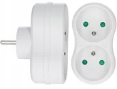 Przedłużacze i rozgałęźniki - Rozgałęźnik Złodziejka Rozdzielacz podwójny - miniaturka - grafika 1