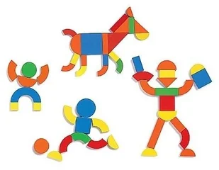 Djeco układanka magnetyczna Geoform - Układanki dla dzieci - miniaturka - grafika 7