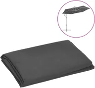 Parasole ogrodowe - vidaXL Zamienne pokrycie parasola ogrodowego, antracytowe, 300 cm 313805 - miniaturka - grafika 1