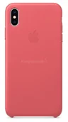 Etui i futerały do telefonów - Apple iPhone XS Max Leather Case zgaszony róż (MU6A2WB/A) - miniaturka - grafika 1