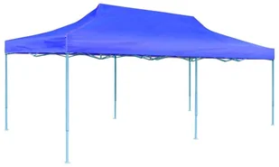 vidaXL vidaXL Namiot imprezowy, rozkładany 3 x 6 m niebieski - Pawilony ogrodowe - miniaturka - grafika 14