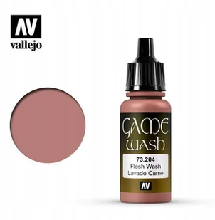Vallejo Farba akrylowa Wash - Flesh Wash nr 73204 / 17ml 73204 - Akcesoria i części modelarskie - miniaturka - grafika 3