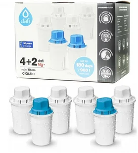 Dafi Zestaw 4 filtry Classic +2 filtry Magnez Mg+ - Wkłady filtrujące - miniaturka - grafika 5