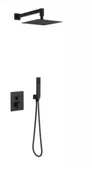 Stelaże i zestawy podtynkowe do WC - EXCELLENT AREX.SET.2048BL Keria Zestaw prysznicowo wannowy podtynkowy 3F termostatyczny - miniaturka - grafika 1