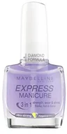 Odżywki do paznokci - Maybelline New York Make-Up lakier do paznokci ExpressManicure francuski manicure róż/utwardzacz do paznokci, wzmocnij swoje paznokcie z naturalnym French Lookiem, 1 X 10 ml przezroczysty B19665 - miniaturka - grafika 1
