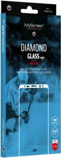 MYSCREEN Protector Szkło Diamond Glass Edge Full Glue iPhone 12 Pro Max, czarna ramka 5901924980810 - Szkła hartowane na telefon - miniaturka - grafika 2