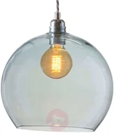Lampy sufitowe - EBB & FLOW EBB & FLOW Rowan lampa wisząca niebieska  28cm - miniaturka - grafika 1
