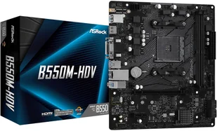 Płyta główna ASRock B550M-HDV (90-MXBDJ0-A0UAYZ) - Płyty główne - miniaturka - grafika 2