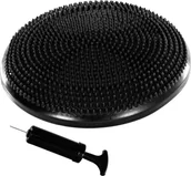 Pozostały sprzęt i akcesoria do ćwiczeń - Movit Poduszka do siedzenia Balance 38 cm czarna M75836 - miniaturka - grafika 1
