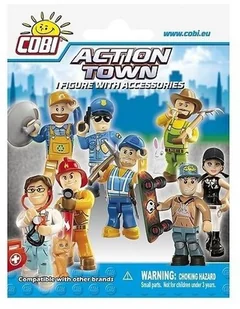 COBI Cobi Blocks promocyjny miasto figurki z akcesoriami - Zabawki konstrukcyjne - miniaturka - grafika 3
