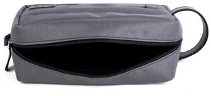 Kemer Kosmetyczka materiałowa SK03 Szara SK03 GREY-0 - Kosmetyczki, organizery i kuferki - miniaturka - grafika 4