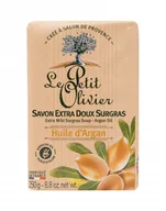 Mydła - Le Petit Olivier Argan Oil Extra Mild Surgras Soap mydło w kostce 250 g - miniaturka - grafika 1