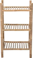 Pozostałe meble ogrodowe - Bloomingville Regał Sole wysoki 90 cm bambusowy 82050796 - miniaturka - grafika 1