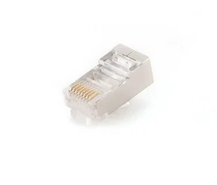 Gembird Wtyk sieciowy 8P8C RJ45 kat.6 dla kabli sieciowych (drut)(100szt) LC-8P8 - Gniazdka elektryczne - miniaturka - grafika 4