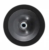 Akcesoria do urządzeń ogrodniczych - Dysk 150mm Polerski Gąbka Czarna M14 Miękka - miniaturka - grafika 1