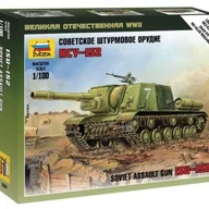 Modele do sklejania - Zvezda Soviet Self-Propelled Gun ISU-152 - miniaturka - grafika 1