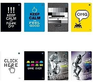 Inter-druk SA ZESZYT A5/60 KRATKA KOLEKCJA BOYS wszystko dla domu i biura! 10076131 - Zeszyty szkolne - miniaturka - grafika 2