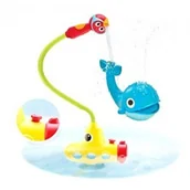 Zabawki do kąpieli - YOOKIDOO  YOOKIDOO Okręt Podwodny z Prysznicem WIELORYB - miniaturka - grafika 1