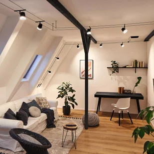 Paulmann Cone system linkowy 5-pkt. czarny matowy - Lampy pozostałe - miniaturka - grafika 3