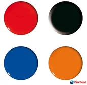 Magnesy - BEIFA Magnesy do tablic 40mm 4)blis MB21B4 - miniaturka - grafika 1