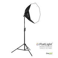 Inne akcesoria studyjne - CineGEN Lampa światła stałego SOFTBOX Octa 60cm 85W 230cm SINGLE-O6882 - miniaturka - grafika 1