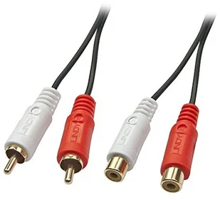 LINDY Lindy Audio kabel przedłużający wtyk stereo typu cinch/gniazdo 10m 35674 - Kable LINDY Lindy Audio kabel przedłużający wtyk stereo typu cinch/gniazdo 10m 35674 - Kable - miniaturka - grafika 1