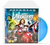 Pudełka i akcesoria na płyty CD - 3L 3L Fr 10283  Blu Ray Pouch przezroczysta klapka nieperforowana na tarcze i rękawy, 150 x 155 mm  50 sztuk 10283 - miniaturka - grafika 1