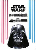 Inne - Komar Deco-naklejki "Darth Vader", 1 sztuki, czarny/czerwony/niebieski, 14030h 18887h - miniaturka - grafika 1