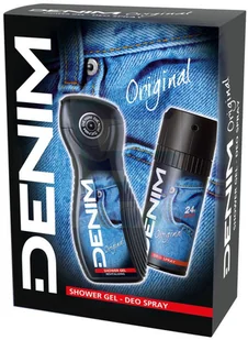 Denim ZESTAW WIĽTECZNY DEZODORANT 150ML + ŻEL POD PRYSZNIC 250ML 8571023560 - Zestawy kosmetyków męskich - miniaturka - grafika 2