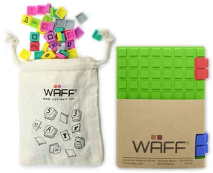 Aladine Notes brokatowy, A7, zielony - Scrapbooking - miniaturka - grafika 5