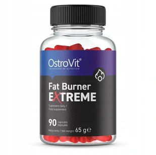 Ostrovit Fat Burner Extreme 90caps - Spalacze tłuszczu - miniaturka - grafika 3