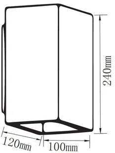 v-tac Kinkiet V-TAC BETON 2xG9 LED Prostokąt Jasno Szary IP20 VT-893 - Lampy ścienne - miniaturka - grafika 6