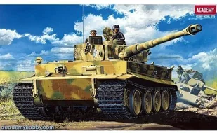 Academy 1386 TIGER I EXTERIOR 13264 - Modele do sklejania - miniaturka - grafika 2