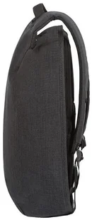 Samsonite Antykradzieżowy plecak na laptopa Securipak M - black steel 128822-T061 - Torby na laptopy - miniaturka - grafika 5