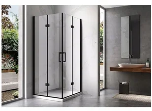 231 HYDAR KABINA PRYSZNICOWA 80x80 KZ08B BLACK SKŁADANA 6MM 23178210 78210-uniw - Kabiny prysznicowe - miniaturka - grafika 4