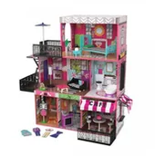 Domki dla lalek - KidKraft DOMEK DLA LALEK BARBIE BROOKLYN LOFT 65922 - miniaturka - grafika 1