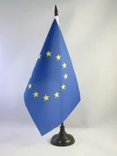 Flagi i akcesoria - AZ FLAG Flaga stołowa Unii Europejskiej 21 x 14 cm  Europa Flaga na stół 14 x 21 cm  Flaga AZ Flag - miniaturka - grafika 1