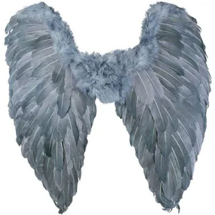 Boland Skrzydła anioła "Azazel" niebieskie BOLAND 65x65 cm 72194 - Dodatki do strojów karnawałowych - miniaturka - grafika 2