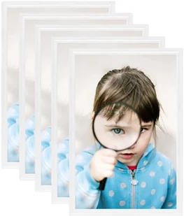 NA Ramka vidaXL Ramki zdjęcia 5 szt. ścienne lub stojące 13x18 cm MDF 332578 - Ramki na zdjęcia - miniaturka - grafika 2