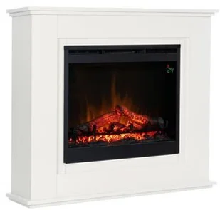 Dimplex Kominek elektryczny z obudową Optiflame Asti w kolorze białym ASTI - Kominki elektryczne Dimplex Kominek elektryczny z obudową Optiflame Asti w kolorze białym ASTI - Kominki elektryczne - miniaturka - grafika 1