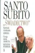 Biografie i autobiografie - Santo Subito + Swiadectwo mp3 9788392288220 - miniaturka - grafika 1
