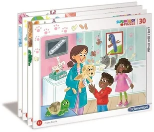 Clementoni Puzzle ramkowe 30 Super Kolor What will I be$238 - Puzzle - miniaturka - grafika 2