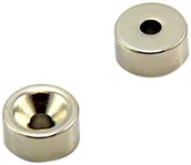 Dekoracje domu - first4magnetsTM first4magnets wyciągnąć f317 N-2 °C/umywalka magnesów neodymowych północy, 5,7 kg, 2 sztuki, metalowy, srebrny, 15 MM średnica x grubość 7,5 MM X 4,2 MM F317N-2 - miniaturka - grafika 1