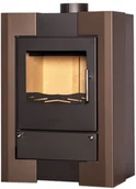 Wkłady kominkowe - HS Flamingo kominek ESPO II brązowy - miniaturka - grafika 1
