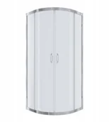 Kabiny prysznicowe - BRAVAT Kabina prysznicowa półokrągła 80x80 ST151 80 ST151 80 - miniaturka - grafika 1