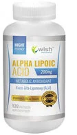 Wish Kwas Alfa Liponowy ALA 200 mg, 120 kapsułek - Witaminy i minerały dla sportowców - miniaturka - grafika 2