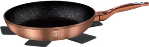 BerlingerHaus PATELNIA GRANITOWA 28cm ROSE GOLD BH-1518 BH-1518 - Patelnie - miniaturka - grafika 2