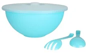 Miski i półmiski - Altom MISKA WEEKEND 26CM 3,6L Z POKRYWĄ TURKUS (041) - miniaturka - grafika 1