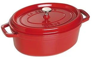 Staub Garnek Żeliwny Cocotte 31 cm Wiśniowy 40509-866-0 - Garnki - miniaturka - grafika 2