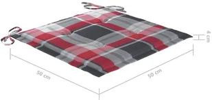 vidaXL Krzesła ogrodowe ze stolikiem i poduszkami, drewno akacjowe 3061288 - Meble ogrodowe vidaXL Krzesła ogrodowe ze stolikiem i poduszkami, drewno akacjowe 3061288 - Meble ogrodowe - miniaturka - grafika 12